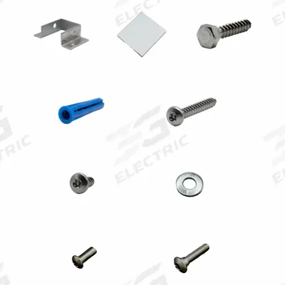 HADRIAN Headrail between Walls Alcove Kit Bracket: Stainless Steel - Brackets, Alcove Clips & Channels for Bathroom Partitions