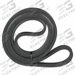 CONTINENTAL Banded V-Belt: 2/B154, 2 Ribs, 157 in Outside Lg, 1 21/64 in Top Wd, 13/32 in Thick. Key specifications — Belt Material: Polybutadiene.