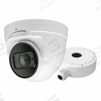 SPECO TECHNOLOGIES IP Camera: Turret, Zoom, 12 mm Max Focal Lg, 8MP, RJ45, 117° Max Viewing Angle (MPN O8VT3M). Key specifications — Image Sensor: 1/2.8 CMOS; Resolution: 8MP; Brand: SPECO TECHNOLOGIES; Camera Design: Turret; Compatible Connector: RJ45.