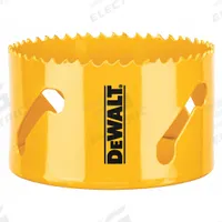 DEWALT Hole Saw: 3 1/2 in Saw Dia., 4/5 Teeth per Inch, 1 3/4 in Max. Cutting Dp, Bi-Metal (MPN DAH180056). Key specifications — attr1098070: 4/5; attr1098087: DEWALT; attr1098073: 5/8"-18.