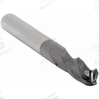 APPROVED VENDOR Ball End Mill: Carbide, AlTiN Coated, 3 Flute, 9/32" Mill Dia, 3/4" LOC, 2-1/2" OAL (MPN 222-001153)