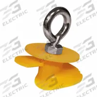 AURALEX Noise Control Ceiling Mount: Ceiling Anchor Mount, 2 1/8 in Overall Wd, 2 in Overall Ht (MPN CLOUD ANCHOR). Key specifications — attr1056689: CLOUD ANCHOR; attr1056704: Ceiling Anchor Mount; attr1056691: ProPanels; attr1056696: Cloud Anchors are Included with ProPanel Ceiling Panels; attr1056697: Plastic; attr1056690: AURALEX.