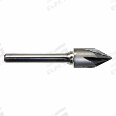 CLEVELAND Countersink: 60°, 6 Flute, 1/4 in Body Dia - Smooth-Finish Six-Flute Countersinks