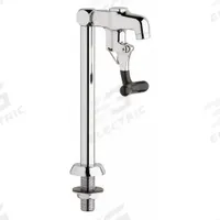 CHICAGO FAUCETS Glass Filler: 712, Single-Post, Cast Brass, Polished Chrome, 1 gpm Flow Rate, Spray (MPN 712-ABCP). Key specifications — Brand: CHICAGO FAUCETS; Body Material: Cast Brass; Spout Shape: Straight; Inlet Connection Type: NPT.