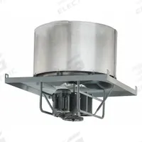 Axial Upblast Roof Exhaust Fan: Belt Drive, 48 in Blade, 28,150 cfm, TEFC, 3 hp, 230/460V AC, 3 (MPN BRV-848-3-3-TEFC). Key specifications — Number of Speeds: 1; Nameplate Voltage: 230/460V AC; Brand: AMERICRAFT FAN.