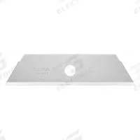 OLFA Utility Blade: 2 27/32 in Blade Lg, 3/4 in Blade Wd, 0.023 in Blade Thick, Steel, 50 PK (MPN SKB-2/50B). Key specifications — attr307708: 4ETV7; attr307711: Steel; attr307707: No; attr324888: OLFA.