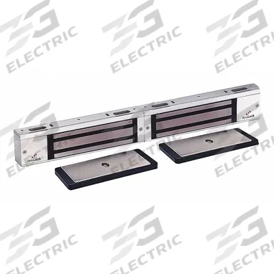 DYNALOCK Electromagnetic Lock: 22 in Lg, 1 1/2 in Wd - Double-Door Magnetic Locks