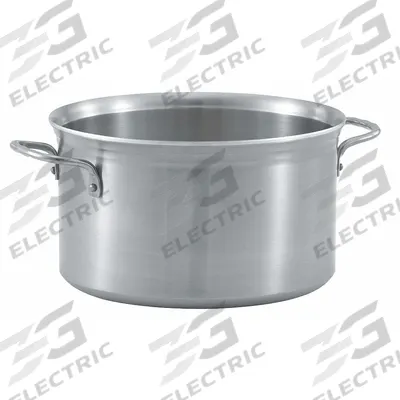 VOLLRATH Stock Pot: 16 qt Capacity, Stainless Steel, 4.1 mm Gauge, NSF Certified - Stock Pots