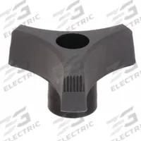 INNOVATIVE COMPONENTS Hand Knob: 3 Point, Plastic, 5/16" Thread, 2 in Dia, Black (MPN GNH2-HEXRT5----). Key specifications — Brand: INNOVATIVE COMPONENTS; Thread Size (Knobs): 5/16".