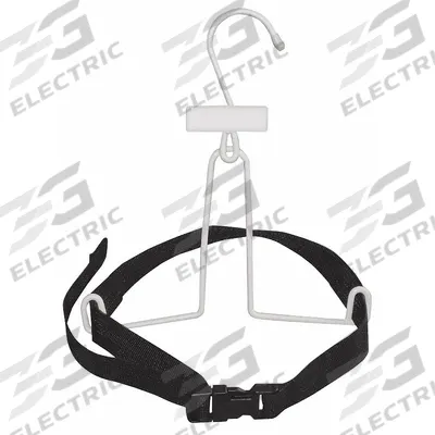 EZ-HANGER BY FASTENATION Roll Up Table Skirting/Cloth Hangers: Steel/Vinyl Coated - Table Skirt Hangers