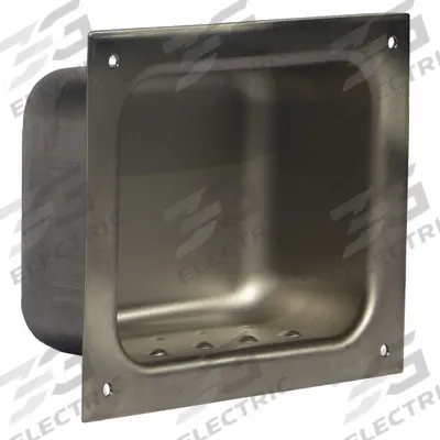 ODD BALL INDUSTRIES Soap Dish: Stainless Steel, Satin, Recessed Mounting - Institutional Soap Dishes