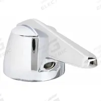 SYMMONS Handle: Chrome Finish, Lever Faucet Handle (MPN RC-14). Key specifications — Brand: SYMMONS; Product Type: Handle; Handle Material: Metal; Trim Finish/Color: Chrome.