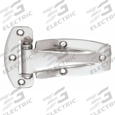 MARLBORO Strap Hinge: Stainless Steel, 5 5/8 in Leaf Ht - Strap Hinges