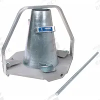 APPROVED VENDOR Slump Cone Test Kit: Cone Tester, Slump Cone Set, Slump, 5DPD6/5DPD8/5DPE1, 5DPD7. Key specifications — Product Type: Slump Cone Set; Includes: Bolt-On Clamps.