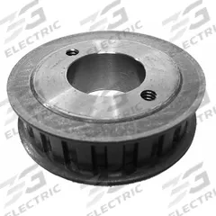 APPROVED VENDOR Timing Belt Pulley: Trapezoidal, Bushed, For L Timing Belt Section, 24 Teeth, Steel (MPN 24LH050). Key specifications — Brand: APPROVED VENDOR; Tooth Profile: Trapezoidal; Finish: Black Oxide; For Bushing Type: Split Taper.