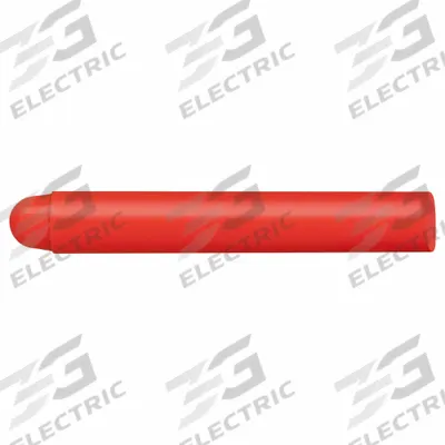 MARKAL Marking Crayon: Wax, 17 mm Tip Wd, Firm, Orange, 70°F to 100°F - Wax Lumber Crayons