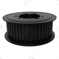 APPROVED VENDOR Timing Belt Pulley: Curvilinear, Bushed, For HTD Timing Belt Section, 38 Teeth (MPN QD38-5M-25). Key specifications — Brand: APPROVED VENDOR; Finish: Black Oxide; For Belt Series: PowerGrip® HTD®; For Bushing Size: JA.