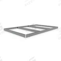 TENNSCO Shelf: 72 in x 48 in, 1,750 lb Load Capacity, Gray, Shelf (MPN ZK-7248). Key specifications — Includes: Beams; Shelf Configuration: Single Straight; Color: Gray; Frame Material: Steel; Brand: TENNSCO; Frame Finish: Zinc Plated; Product Type: Shelf.