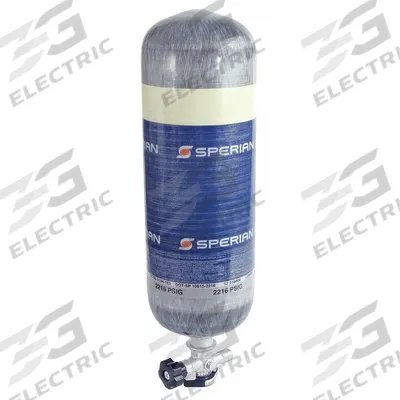 SCBA Cylinder: Carbon, 6.7 lb Wt Empty, Pre-Filled - Honeywell SCBA & Breathing Air Cylinders