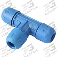 RAPIDAIR Compression Tee Fitting: 2 in OD x 2 in OD x 2 in OD Size, Nylon (MPN F5005). Key specifications — Brand: RAPIDAIR.