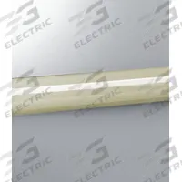 PAWLING CORP Accent Rail: EBR-30, PVC, Eggshell, 2 in Overall Ht, 12 ft Overall Lg (MPN EBR-30-12-370). Key specifications — Brand: PAWLING CORP; Color: Eggshell; Product Type: Accent Rail; Series: EBR-30; Internal Rubber Bumper: No.