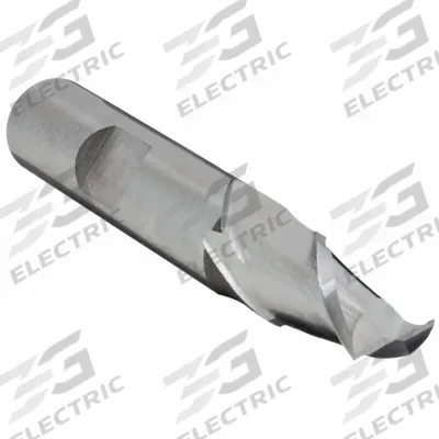 CLEVELAND Keyway End Mill: HSS, 2 Flute, 5/16" Mill Dia, 9/16" LOC, 2-1/2" OAL (MPN C41678) - High-Speed Steel Keyway End Mills