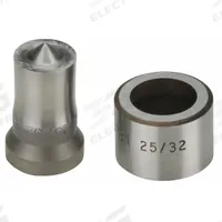 ENERPAC Punch and Die Set: 18 mm Bolt Size (In.), 0.5 Cold Rolled C-1018, 0.5 in Boilerplate, SPD781
