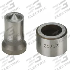 ENERPAC Punch and Die Set: 18 mm Bolt Size (In.), 0.5 Cold Rolled C-1018, 0.5 in Boilerplate, SPD781