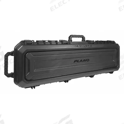 PLANO MOLDING Gun Case: 55 in Lg, 16 3/4 in Wd, 0 Pockets (Inside), 0 Pockets (Outside) - Hard-Sided Rifle Cases