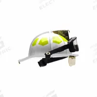 BULLARD Fire Helmet: White, Fiberglass, Chin Strap (MPN UL6WHBRK2). Key specifications — Color: White; Chin Strap: Yes; Brand: BULLARD; Shell Material: Fiberglass; Suspension: 6 Point Sure Lock® Ratchet Headband with Brow Pad.