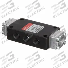 ARO Pilot Air Control Valve: 50 Series Series, Four-Way / Two-Position, 5 Ports, Bleed, Pilot Return (MPN 5040-35). Key specifications — attr1086823: 5040-35; attr1086857: Pilot Return; attr1086869: Spool; attr1086865: Normally Open.