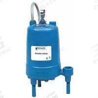 GOULDS Grinder Pump: Single Phase, 2 hp, 240V AC, 41 gpm @ 10' of Head, 1 1/4 in FNPT, 15 A Current (MPN RGS2012PA). Key specifications — Rated Voltage: 240V AC; Brand: GOULDS; Switch: Piggyback Tether Float.