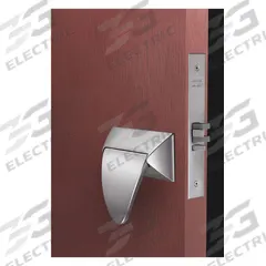 CORBIN Door Lockset: Passage Paddle Locksets, Stainless Steel, ADA Compliant, Ligature-Resistant (MPN ML2010 HPSK 630)