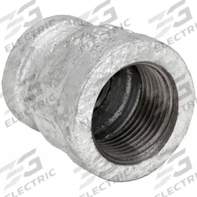 APPROVED VENDOR Metal Pipe Straight: Straight, 3/4 in x 1/2 in, Malleable Iron (MPN 5P931) - Medium-Pressure Threaded Pipe Fittings