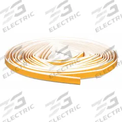 PEMKO Seal: Bulb, Self-Adhesive Mounting, Std, Silicone, 25 ft Overall Lg, 1/2 in Overall Wd, White (MPN S88W25). Key specifications — Color: White; Mounting Style: Self-Adhesive; Seal Shape: Bulb; Brand: PEMKO; Material: Silicone; Adhesive Bond: Standard.