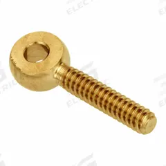AMPG Fixed Rod End: Brass, Plain, 3/4 in Hole Center-to-End Lg, Right Hand, #6-32 Thread Size (MPN ZEB10-BR). Key specifications — attr952243: AMPG.