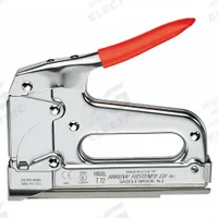 ARROW Wire and Cable Staple Gun: 7 1/2 in Overall Lg, For 3/4 in_7/8 in Staple Leg Lg, Arrow T72. Key specifications — attr177325: Straight; attr125717: ARROW; attr171020: Arrow T72; attr177373: Steel; attr508666: 7 In or Less.