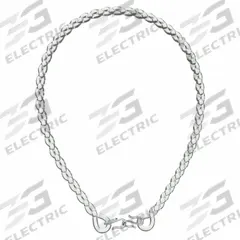 EAGLE BELTING Twisted O-Ring: Clear, 3/16 in Dia, 12 3/4 in Overall Lg, Smooth, 85A, 50 PK (MPN 5050002). Key specifications — Hardness: 85A; Brand: EAGLE BELTING; Belt Material: Polyurethane; Color: Clear.