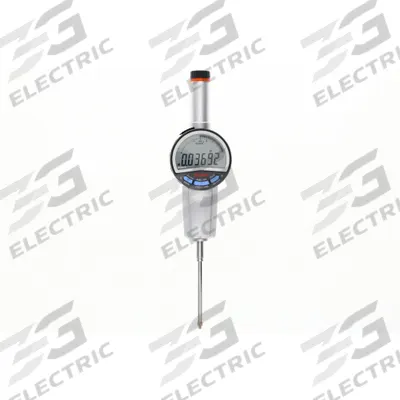 MITUTOYO Calibrated Indicator: 0 in to 2 in /0 in to 50.8 mm, Inch/Metric - Digital Indicators with Removable Flat Back