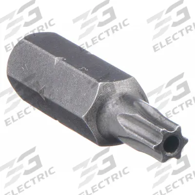 APEX Insert Bit: Insert Bit, Imperial, Security Torx Head, TR25 Bit Industry Size - Torx Security Bits
