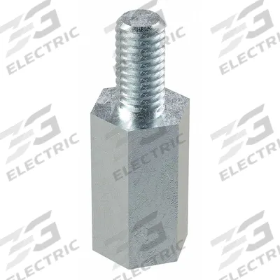 APPROVED VENDOR Standoff: Male x Female, M3x0.50 Thread Sz, 16 mm Lg, Hex, Steel, Zinc-Plated - Steel Male x Female Standoffs