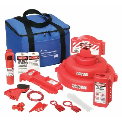 SKILCRAFT Portable Lockout Kit: Valve - Portable Valve Lockout Kits