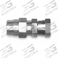 TRAMEC SLOAN Connector Fitting: Brass (MPN 2ZJJ1). Key specifications — Material: Brass; Brand: TRAMEC SLOAN; Accessory Type: Connector; Fitting Gender: Female; Includes: Coupler.