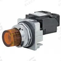 SIEMENS Pilot Light: 30 mm Panel Mounting Size, Amber, Incandescent, Class 52 Series (MPN 52PL5G9). Key specifications — Series: Class 52; Brand: SIEMENS; Includes Push-To-Test: No Push-To-Test Included.