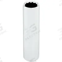 WESTWARD Socket: Metric, 3/8 in Drive Size, 10 mm Socket Size, 12-Point, Deep, Chrome, Socket (MPN 53YT88). Key specifications — attr1204417: WESTWARD; attr1204392: Chrome.