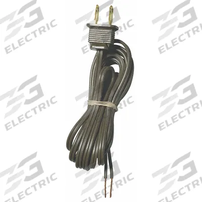 APPROVED VENDOR Cord Set (MPN 4TGL9). Key specifications — attr1025717: Cord Set; attr1025720: 8-ft Brown - Lamp Replacement Parts