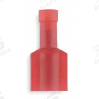 STA-KON Wire Disconnect: Male Tab, Red, Nylon, Full Coverage, 22 AWG – 18 AWG Wire Size (MPN 18RA-251T). Key specifications — Brand: STA-KON; Manufacturer Part Number: 18RA-251T.