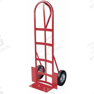Dayton General Purpose Hand Truck: 400 lb, Single-Loop Handle, Red, Steel - General Purpose Hand Trucks
