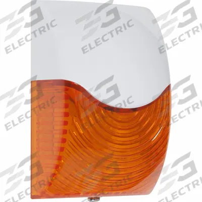 SAFETY TECHNOLOGY INTERNATIONAL Alert Siren: 12 to 24V DC, 3 7/32 in Overall Wd, LED - Siren Alarms with Strobe Light