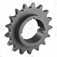 TRITAN Bushed Roller Chain Sprocket: For 80 Chain, 17 Teeth, 5.442 in Pitch Dia, 5.95 in Outside Dia (MPN 80BTL17H). Key specifications — Brand: TRITAN; Required Bushing Series: 2012.